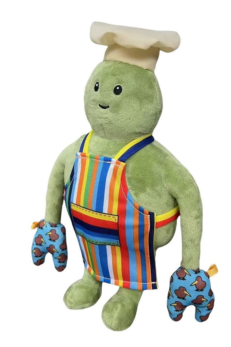 The Tiny Chef show plush cartoon animated doll beautifully restores the character image - Image 2